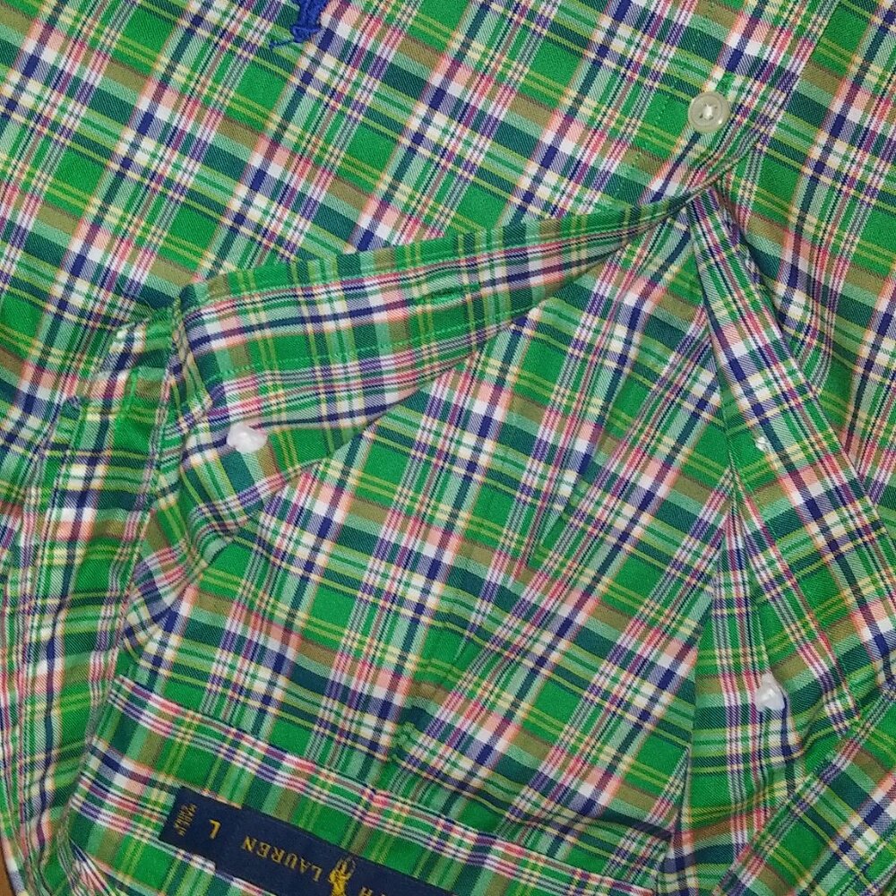 NWT Men's Large Ralph Lauren button down - Picture 4 of 7